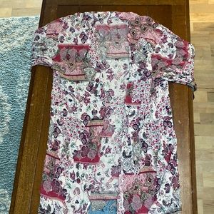 Lightly worn flowing cardigan